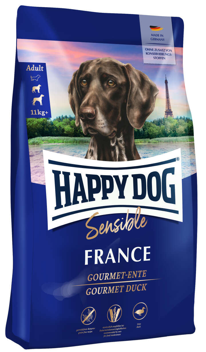 HAPPY DOG Hunde-Trockenfutter Sensible France HAPPY DOG Hunde-Trockenfutter Sensible France
